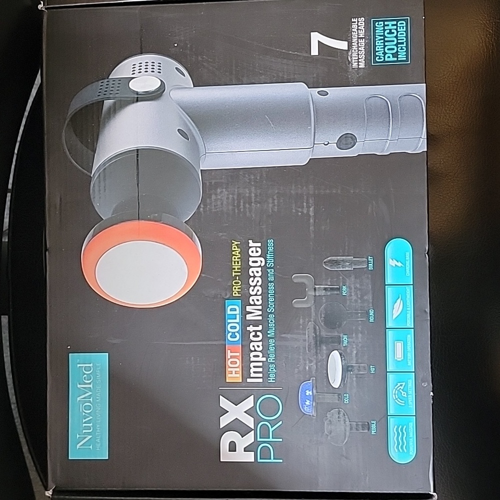 New in Box NuvoMed Hot Cold Pro Therapy Impact Massager.
